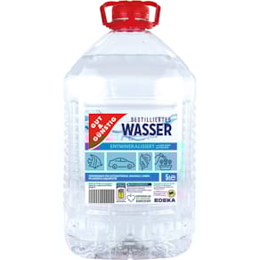 Destilliertes Wasser GUT & GÜNSTIG, 5 l