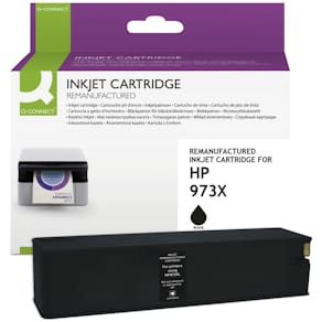 Tintenpatrone Q-CONNECT ersetzt HP 973XL, schwarz