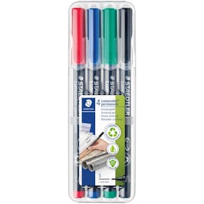 Folienstift STAEDTLER Lumocolor SF, 4 Farben sortiert