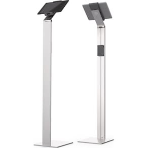 Gulvstander til tablet Durable, metallic 270x270x1215 mm