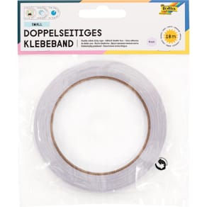 Doppelklebeband Folia 55022, transparent, 5 mm x 18 m