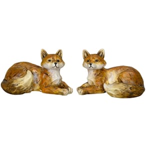 Dekofigur Fuchs, liegend, braun, sortiert