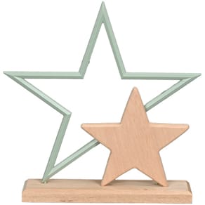 Dekostern aus Eisen, grün