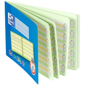 Anfängerheft Oxford, A5 quer, 16 Blatt, Lin 0