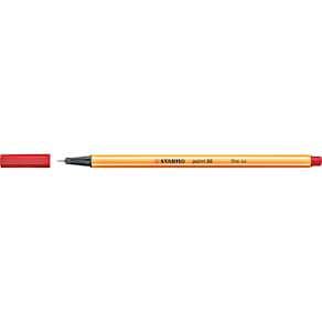 Feinliner STABILO point 88® EF, 0,4 mm, rot