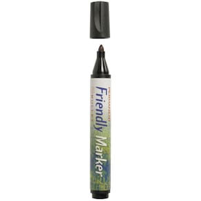 Märkpenna Friendly Marker Svart, konisk, 1mm