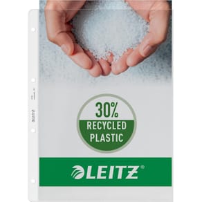 Showtas Leitz Premium, geperforeerd, A4, PVC, copysafe