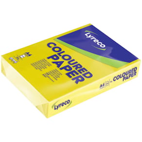 Kop.ppr LYRECO A4 80g oh solgult 500/fp