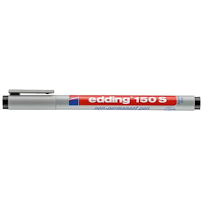 Folienschreiber edding 150S, schwarz