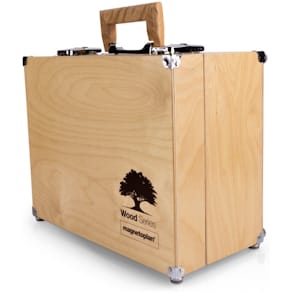 Moderationskoffer Magnetoplan Woodseries, Birkenholz