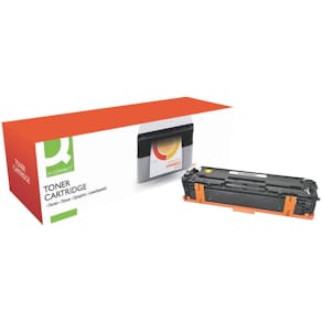 Lasertoner Q-Connect KF16492, kompatibel mit CF212A, gelb