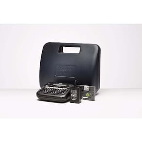 Labelprinter Brother PT-D210VP, kuffert+adapter, TZe 3,5–12 mm