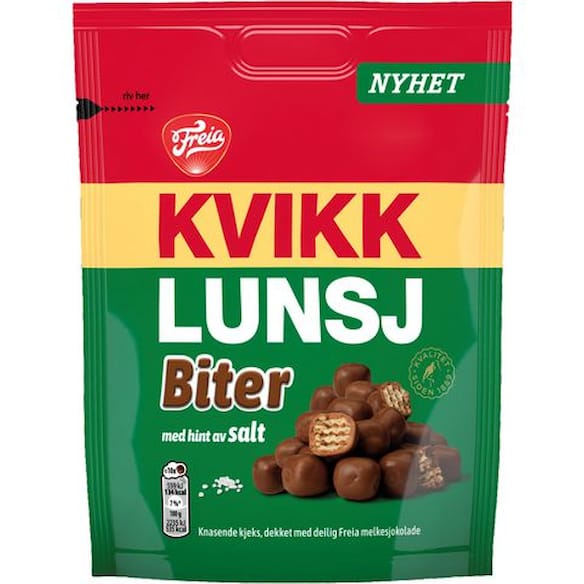 Sjokolade FREIA Kvikk lunsj biter 130g