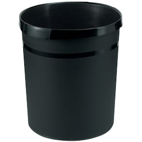 Papierkorb HAN Grip, 18 Liter, schwarz