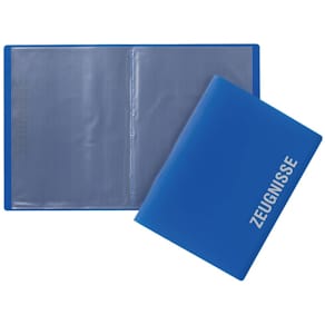 Zeugnismappe PAGNA, A4/PP, blau