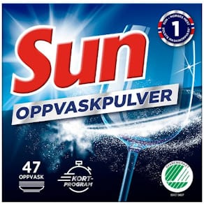 Maskinoppvask SUN pulver 755gr