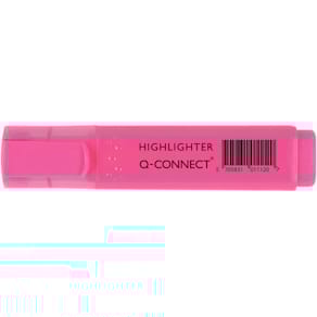 Textmarker Q-CONNECT, rosa
