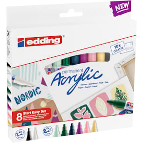 Acrylmarker edding Nordic Set, 8 St.