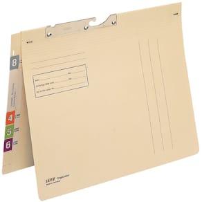 Pendelhefter Leitz Orgacolor, chamois, A4