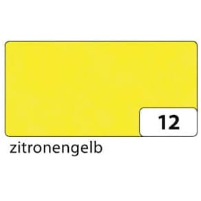Transparentpapier Folia, zitronengelb