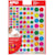 Stickers Apli Kids, cirkel, blister met 624 stuks