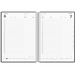 Kalender Mayland TIME 2026, blå, FSC Mix Credit