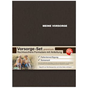 Vorsorge-Set RNK Patientenverfügung & Testament, für 1 Person