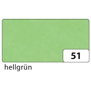 Drachenpapier Folia, 42g, hellgrün, 70x100cm, 25 Bogen, gefalzt