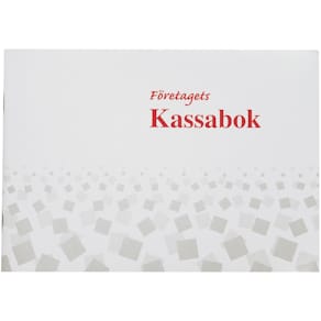 Kassabok A4L, 23 uppslag, 14 kolumner, 5st