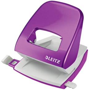 Locher Leitz NeXXt WOW, metallic violett, 2 Stanzsegmente, A4