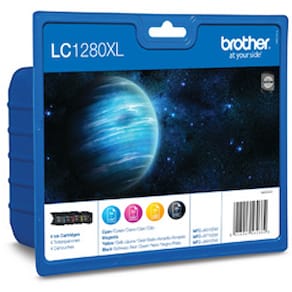 Bläck Brother LC1280XLVAL CMYK