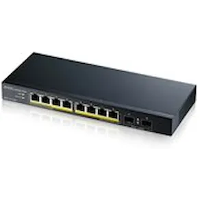 Zyxel GS1100-10HP - Switch - ohanterad - 8 x 10/100/1000 (PoE+)