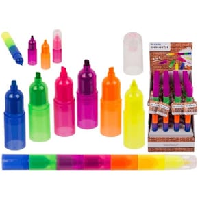 Textmarker OUT OF THE BLUE Zieh- und Steckmarker 6-in-1