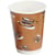 Kaffebæger papir/PE dobbeltvæg brun 12 oz, 500 stk