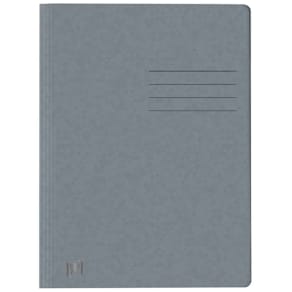 Schnellhefter Oxford TOP FILE+, A4, Karton, grau