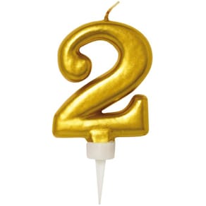 Kakelys JOKER gull 8cm 2