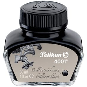Tinte Pelikan 4001, 30 ml, brillant-schwarz