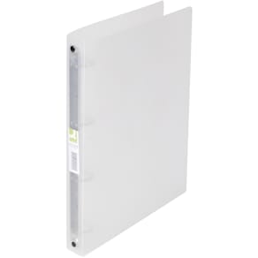 Ringmap Q-CONNECT, PP, 4 ringen, 25 mm, transparant