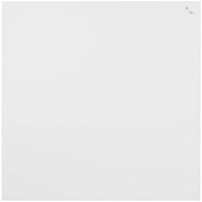 Glastavle Naga hvid magnetisk, 1000 x 1000 mm, 1 stk