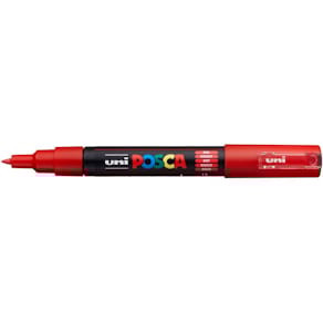Pigmentmarker Uni-Ball POSCA PC1MC, rot