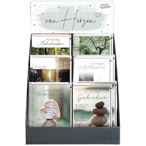 Trauerkarte BRAUN+COMPANY, sortiert