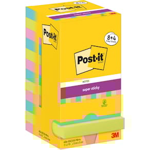 Notitieblok Post-it Super Sticky Notes Cosmic, 90 vel, 76 x 76 mm