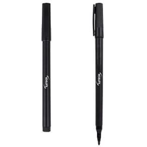 Märkpenna LYRECO rund 1-2mm svart