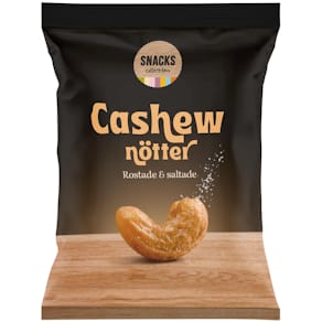 Nötter SNACKS Cashew rost/salt 275g