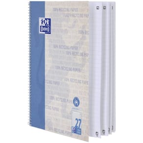 Collegeblock Oxford OPTIK PAPER®, A4+, 80 Blatt, liniert, Doppel­