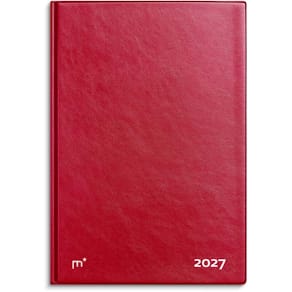 Ugekalender Mayland City Diplomat 2027, rød 177 x 250 mm