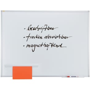 Schreibtafel FRANKEN X-tra!Line Stahl, 60 x 45 cm, weiß