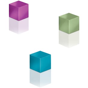 Magnet Sigel Neodym Cube, 3 St., sortiert