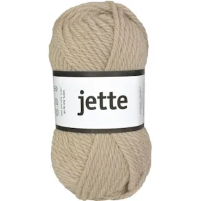 Ullgarn Jette 50g beige