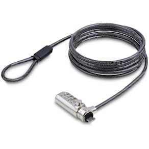 StarTech.com Nano Slot Compatible 6.6ft (2m) Cable Lock, Laptop